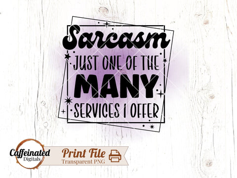 Snarky T-shirt Sublimation Bundle Sublimation Caffeinated SVGs 