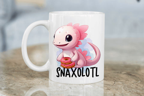 Snaxolotl Sublimation Design Sublimation Regulrcrative 