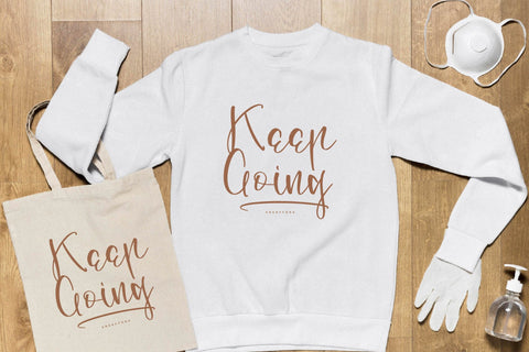 Snerffora - Modern Handwritten Font SVG Letterena Studios 