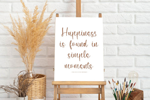 Snerffora - Modern Handwritten Font SVG Letterena Studios 