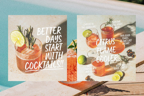 Snettisham – Bold Handwritten Script Font Four Lines Std. 