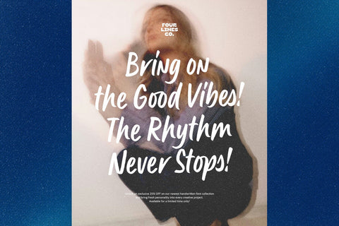 Snettisham – Bold Handwritten Script Font Four Lines Std. 