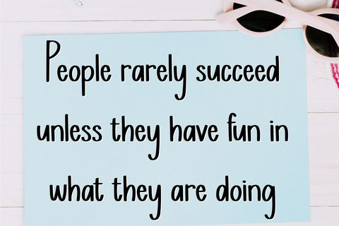 Snorkeling Font Abo Daniel Studio 