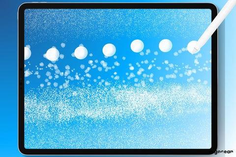 Snow and Ice Procreate Brushes SVG SvgOcean 