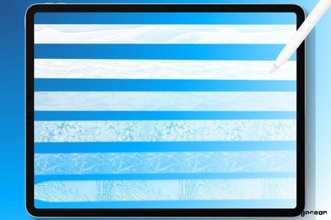 Snow and Ice Procreate Brushes SVG SvgOcean 