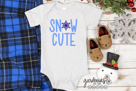 Snow Cute SVG (So Cute) SVG Gardenias Art Shop 