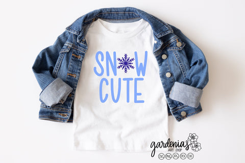Snow Cute SVG (So Cute) SVG Gardenias Art Shop 