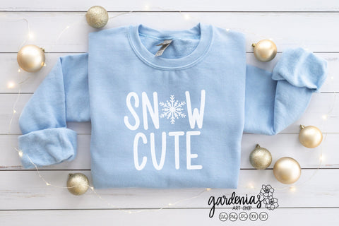 Snow Cute SVG (So Cute) SVG Gardenias Art Shop 