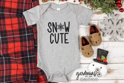 Snow Cute SVG (So Cute) SVG Gardenias Art Shop 