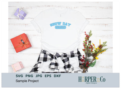 Snow Day Season SVG PNG Cut EPS File SVG HarperNCo 