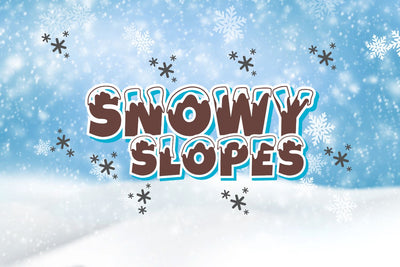 Snow Font – Winter Holiday Font | Christmas Snowy Letters | OTF, SVG, PNG, EPS, PDF, JPG | Perfect for Holiday Crafts, Cards, DIY Projects Font TonisArtStudio 