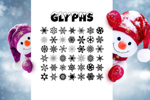 Snow Font – Winter Holiday Font | Christmas Snowy Letters | OTF, SVG, PNG, EPS, PDF, JPG | Perfect for Holiday Crafts, Cards, DIY Projects Font TonisArtStudio 