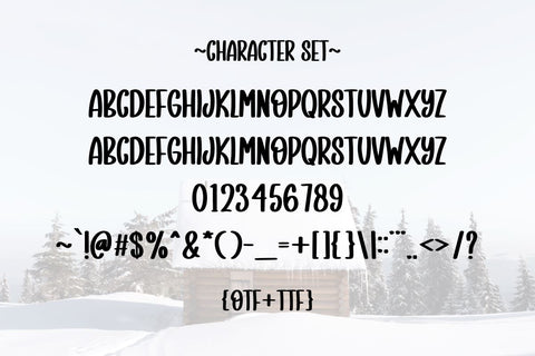 Snow Lights Font Masyafi Studio 