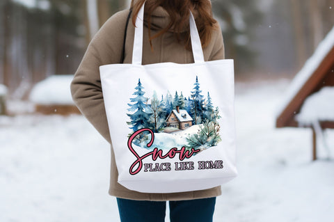Snow place like home Sublimation Sublimation Designangry 