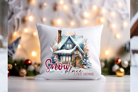 Snow place like home Sublimation Sublimation Designangry 