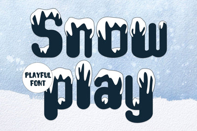Snow Play Font Afandi Studio 