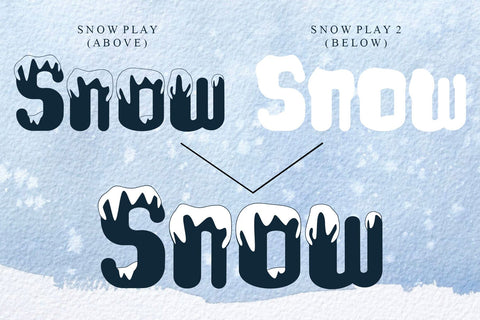 Snow Play Font Afandi Studio 