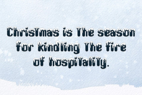 Snow Play Font Afandi Studio 