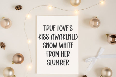 Snow White Font Masyafi Studio 