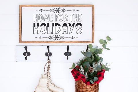 Snow Wonder Font Trio, Cute Handwritten Font for Cricut, Christmas Handwriting Font Designing Digitals 