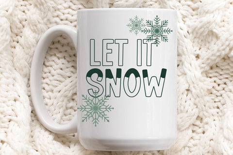 Snow Wonder Font Trio, Cute Handwritten Font for Cricut, Christmas Handwriting Font Designing Digitals 