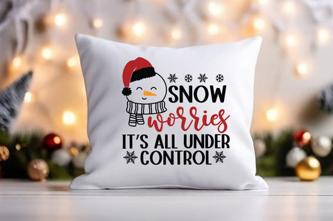 Snow worries its all under control SVG Design SVG Designangry 