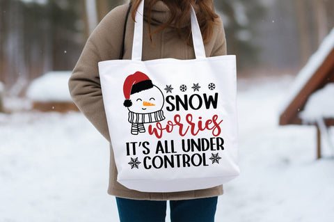 Snow worries its all under control SVG Design SVG Designangry 
