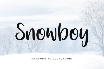 Snowboy Font Abo Daniel Studio 