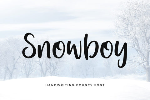 Snowboy Font Abo Daniel Studio 