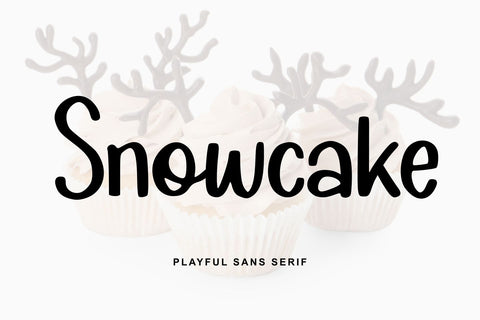 Snowcake Font Abo Daniel Studio 