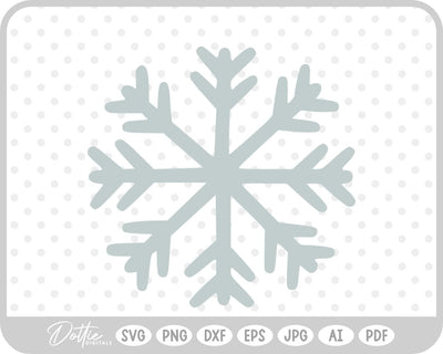 Snowflake SVG DottieDigitals 