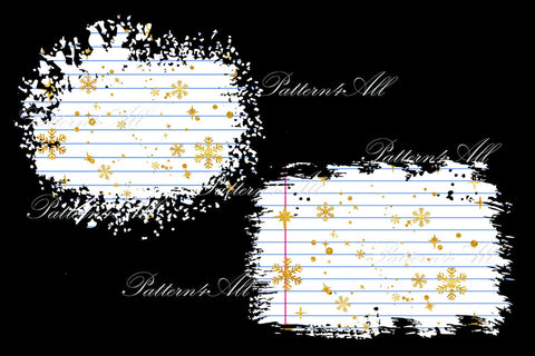 Snowflake,Paper White Plaid Sublimation Patches,Check splashes,Winter Sublimation Patches PNG,frame, label design elements for t-shirts Sublimation ArtStudio 