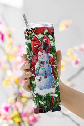 Snowman 20oz Tumbler Wrap PNG Tumbler Sublimation Digital Download, Tumbler Skinny 20oz Png Sublimation CaldwellArt 