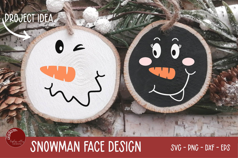 Snowman Face SVG-Snowman SVG Bundle - So Fontsy