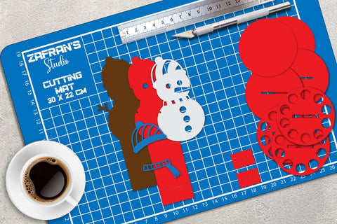 Snowman Money Cake | Christmas Money Holder 3D Paper zafrans studio 