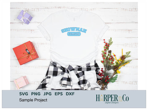 Snowman Season SVG PNG Cut EPS File SVG HarperNCo 