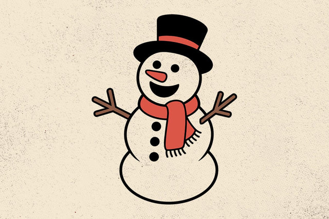 Snowman svg, Christmas snowman svg, Hand drawn snowman SVG, Christmas SVG, Cutting File Svg, Winter CriCut Files svg SVG DesignDestine 