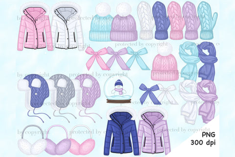 Snowy Clipart PNG | Winter Sports Clipart SVG GlamArtZhanna 