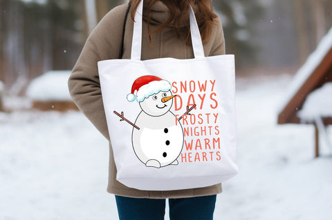 snowy days frosty nights warm hearts PNG Design Sublimation Designangry 