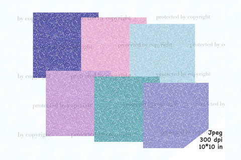 Snowy Glitter Texture | Scrapbooking Glitter Paper Digital Pattern GlamArtZhanna 