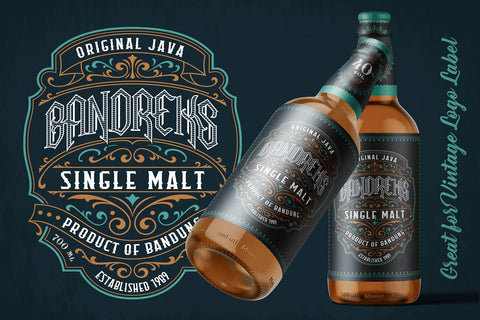 Snubhore - Blackletter Typeface Font Mozzatype 