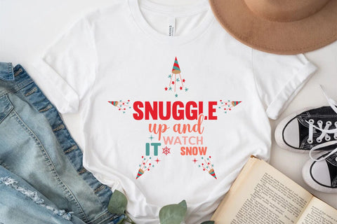 Snuggle up and watch it snow SVG Angelina750 