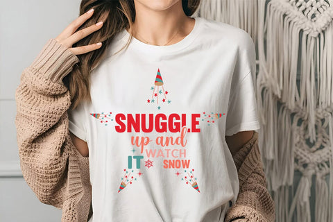 Snuggle up and watch it snow SVG Angelina750 
