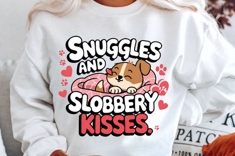 Snuggles And Slobbery Sublimation Design Sublimation Regulrcrative 