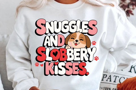 Snuggles And Slobbery Sublimation Design Sublimation Regulrcrative 