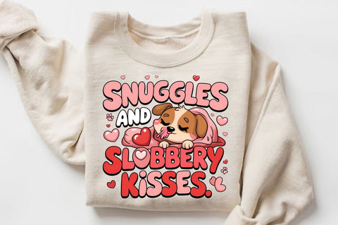 Snuggles And Slobbery Sublimation Design Sublimation Regulrcrative 