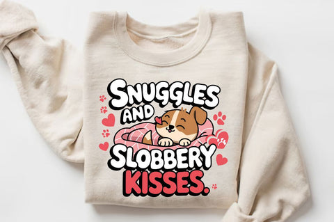 Snuggles And Slobbery Sublimation Design Sublimation Regulrcrative 