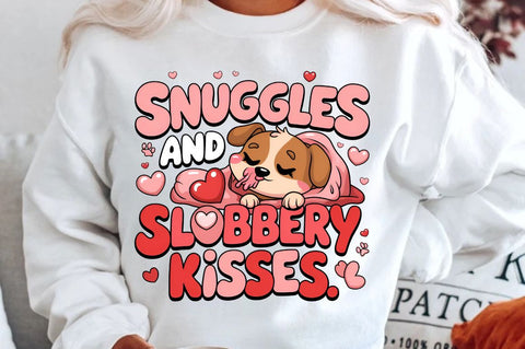 Snuggles And Slobbery Sublimation Design Sublimation Regulrcrative 