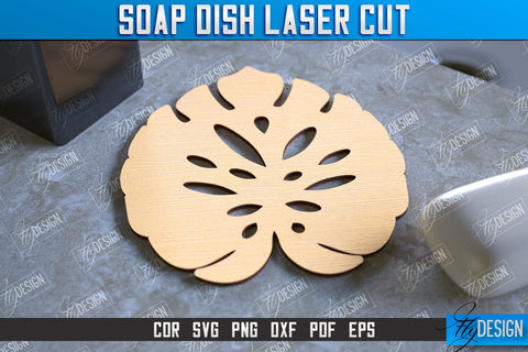 Soap Dish Laser Cut Bundle | Soap Holder | Bathroom Accessories | CNC File SVG Fly Design 