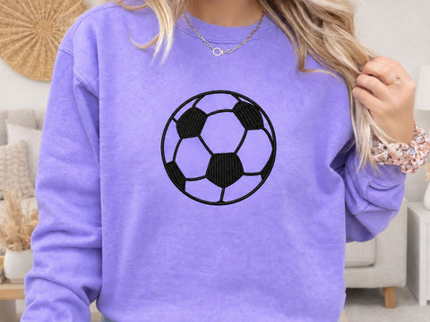 Soccer Ball Embroidery Design, Football Machine Embroidery File, 4 Size Embroidery/Applique DESIGNS DesignDestine 